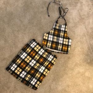 Cute clueless inspired crop set!